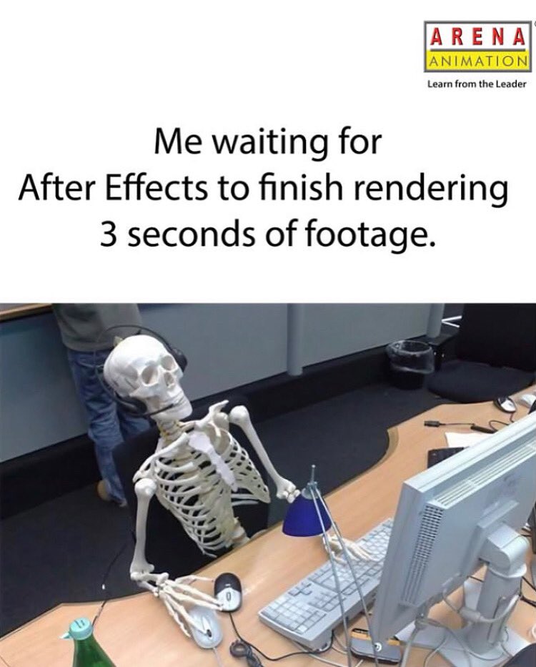 AptechR's tweet image. When you finally understand why RAM and GPU matter… 💀
#AptechLearning #AnimationLife #RenderStruggles #TechHumor #AfterEffects #CreativeLife #GetTrainedGetHired