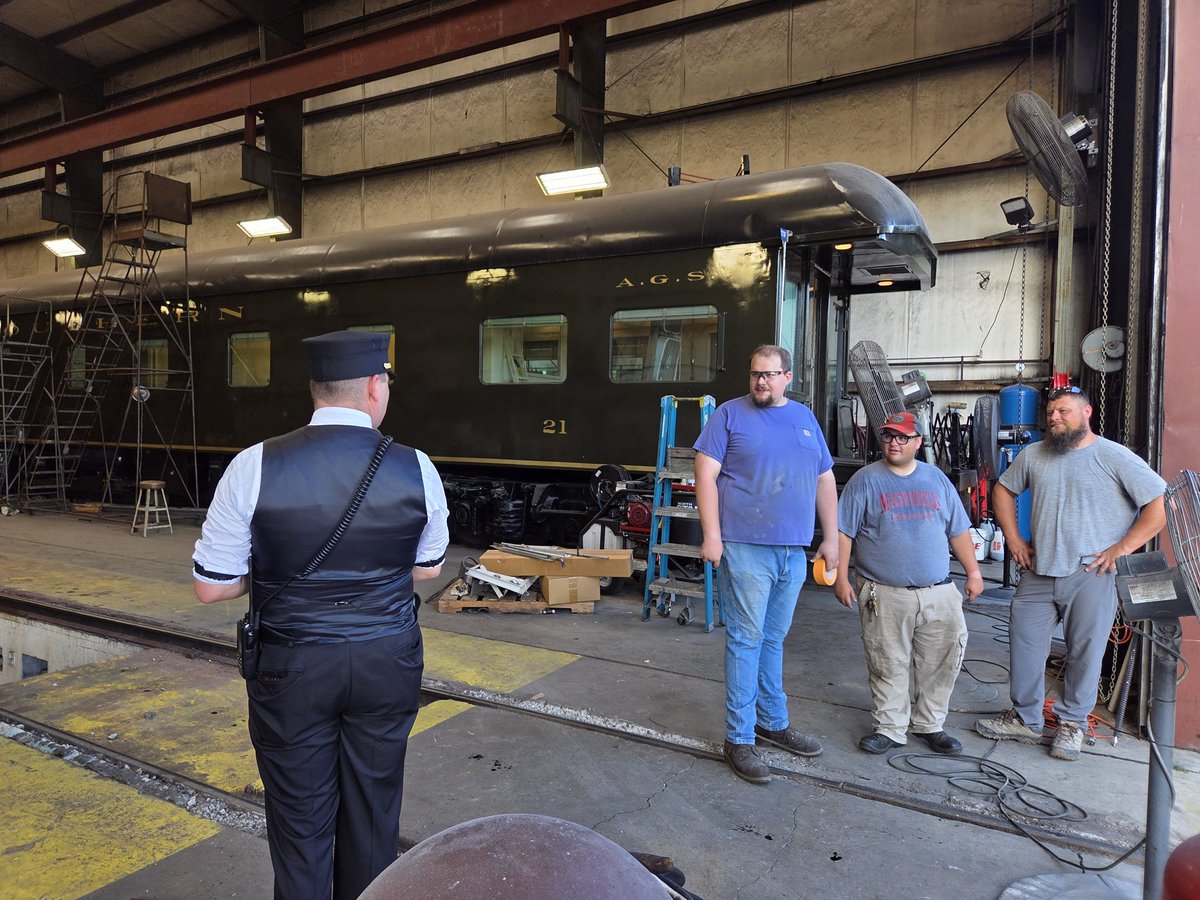 The <a href="/tvrail/">Tenn. Valley RR</a> offers a fabulous glimpse into railroad history. Thank you for preserving these incredible machines❤️