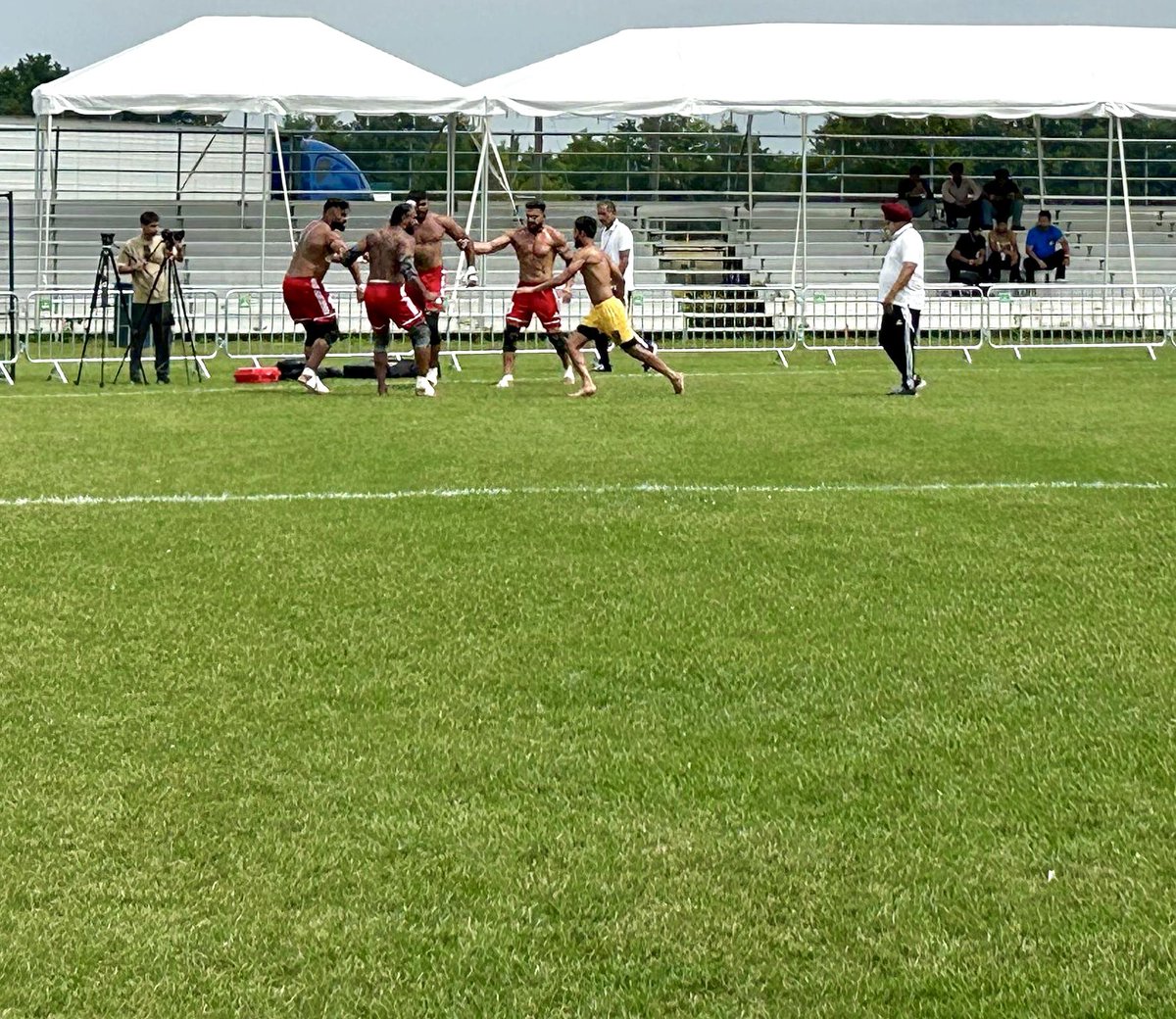Enjoyed visiting the United Brampton Kabaddi Cup 2025 tournament in #Brampton. Kabaddi continues to be a sport that is loved in our City.