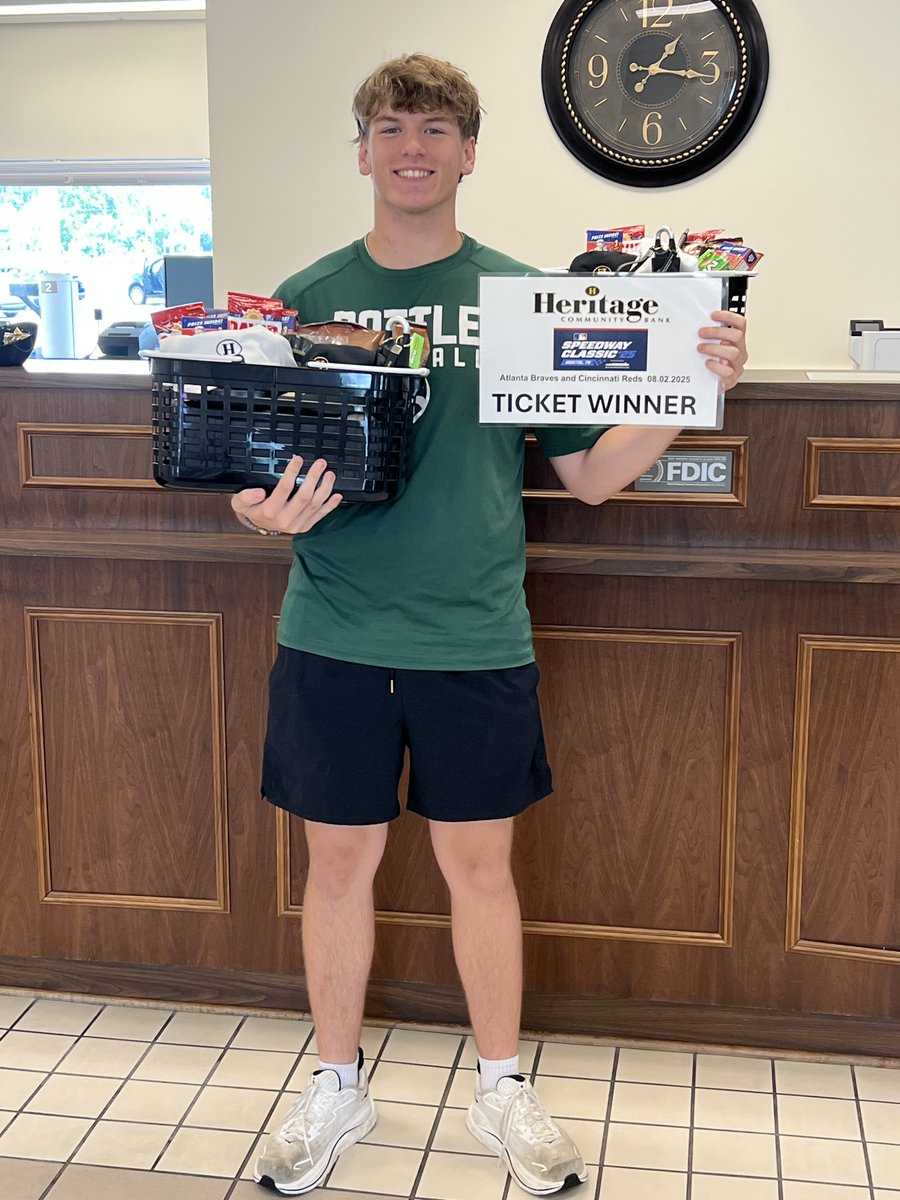 Looks like Joseph Hampton just hit a home run with HCB! He’s our lucky winner heading to the MLB Speedway Classic! Thanks for banking local — we’re glad to have you on our team. Now grab your glove, Joseph.. it’s time to catch some memories!
#OnDeckWithHCB #GrandSlamGiveaway