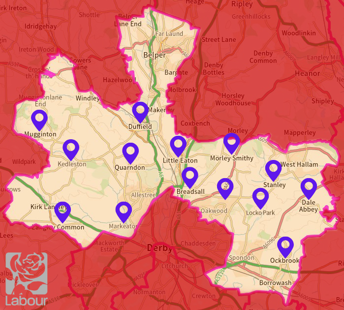 Next week, I am going to be walking across Mid Derbyshire - experiencing some of the wonderful sites and attractions the constituency has to offer.

I hope to meet a lot of residents, organisations and community leaders while I am out to hear about the issues that matter to them.