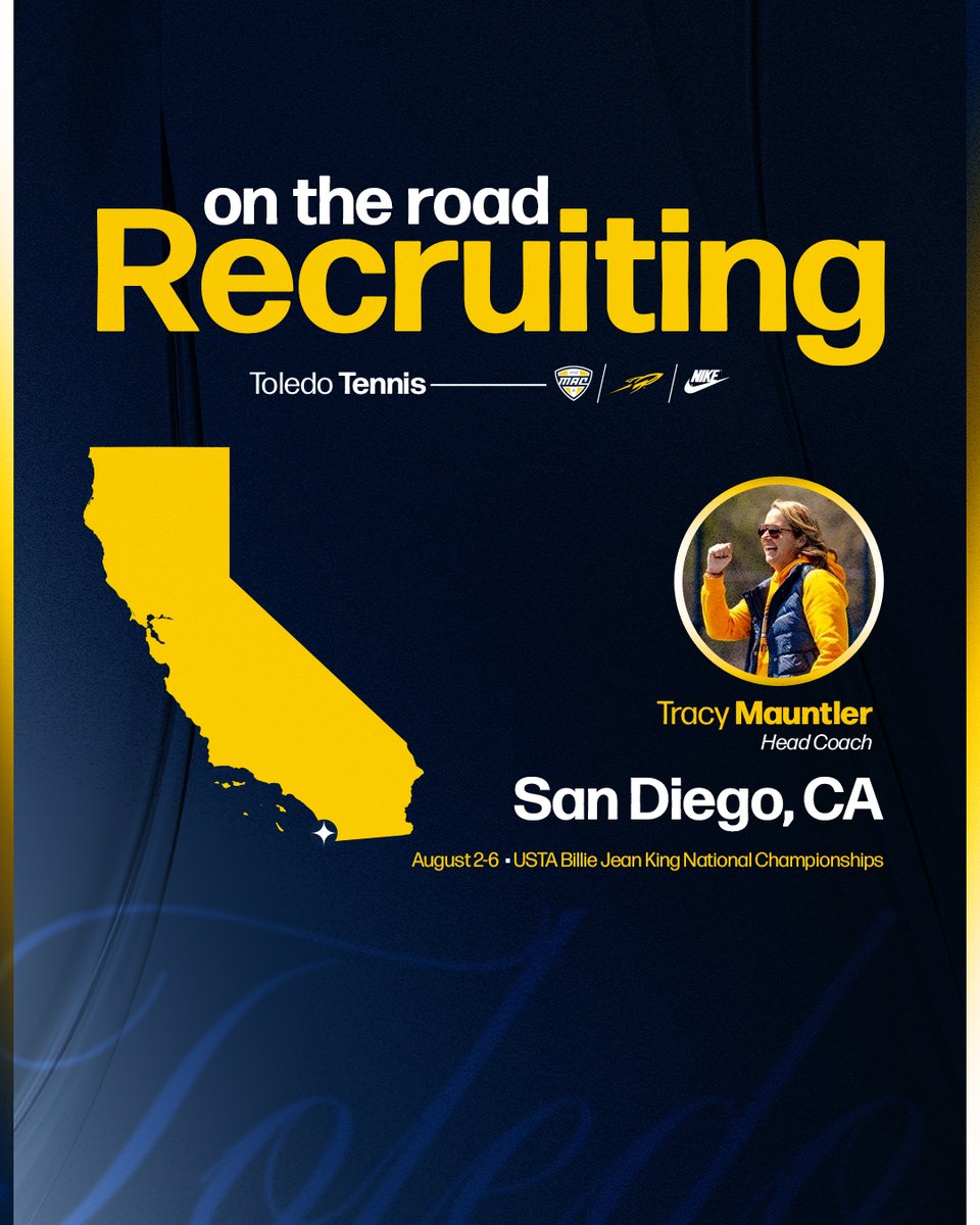 Catch Coach Mauntler in San Diego this weekend looking for future Rockets! 🚀

#TeamToledo