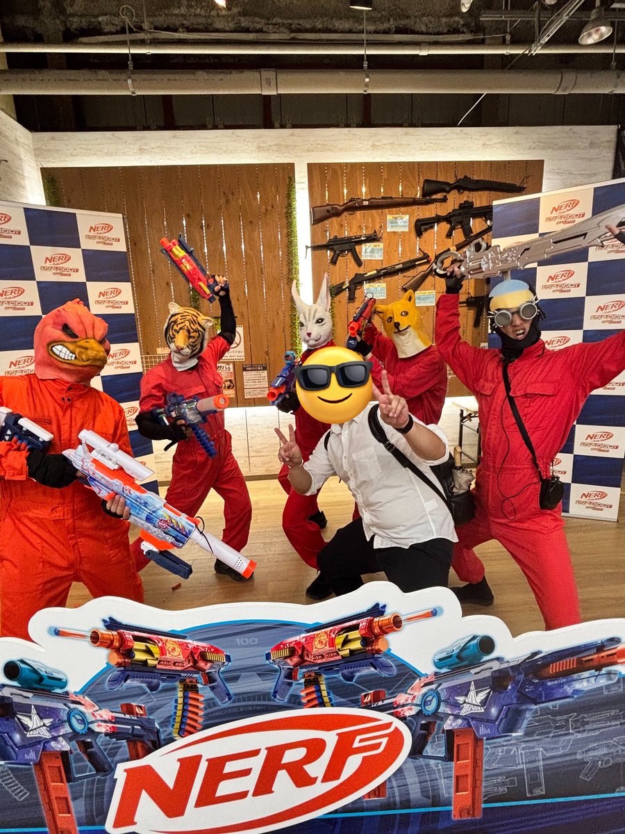 kamiwaza_team1's tweet image. お台場でのナーフイベント沢山のご参加ありがとうございました😁
みんな狙うの上手すぎてやられまくりました😂
#nerf 
#ナーフ