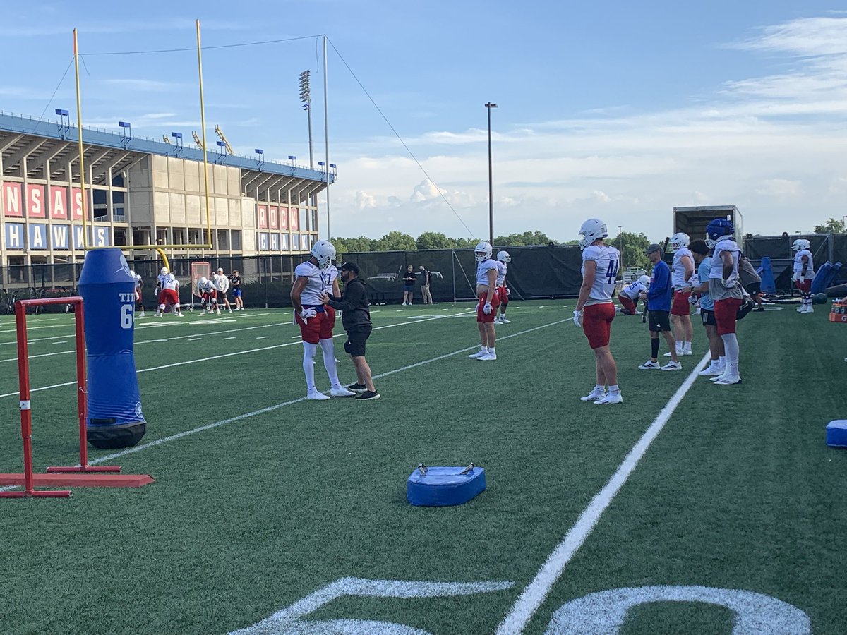 Fall camp practice No. 6
#kufball