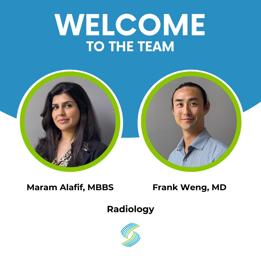 We're excited to welcome Drs. Alafif &amp; Weng to the Spectrum Healthcare Partners radiology team! Their expertise strengthens our commitment to delivering exceptional, patient-centered care.

Learn more about our radiology services: pulse.ly/k2sh8t4s4u

#ExpertCare #Radiology