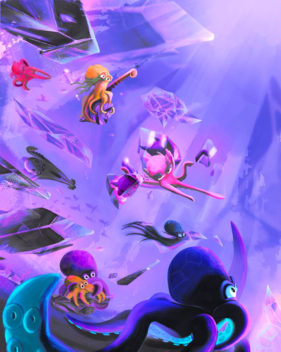 🎉 Meet the entire Octaly Family!
All these characters will be playable as avatars in Abyssus Deep Under 🐙✨

So, tell us: which one is your favorite? 👇

If you want to learn more about them, sign up for our beta ➡️ abyssus-deep-under.com

#AbyssusDeepUnder #IndieGame