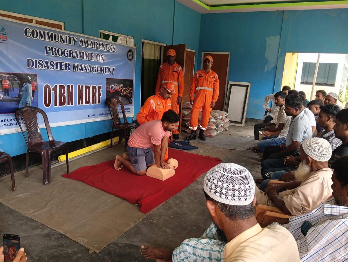@01NDRF (@01ndrf) on Twitter photo Our commitment to a safer India continues!
The 1st Bn NDRF held a impactful Community Awareness Programme on disaster management at Hatipara Gaon, R/Circle Goroimari, Kamrup, Assam. Fostering preparedness and resilience at the grassroots level.
<a href="/NDRFHQ/">NDRF India I राष्ट्रीय आपदा मोचन बल 🇮🇳</a>
<a href="/PIB_India/">PIB India</a>
<a href="/ANI/">ANI</a> Our commitment to a safer India continues!
The 1st Bn NDRF held a impactful Community Awareness Programme on disaster management at Hatipara Gaon, R/Circle Goroimari, Kamrup, Assam. Fostering preparedness and resilience at the grassroots level.
<a href="/NDRFHQ/">NDRF India I राष्ट्रीय आपदा मोचन बल 🇮🇳</a>
<a href="/PIB_India/">PIB India</a>
<a href="/ANI/">ANI</a>