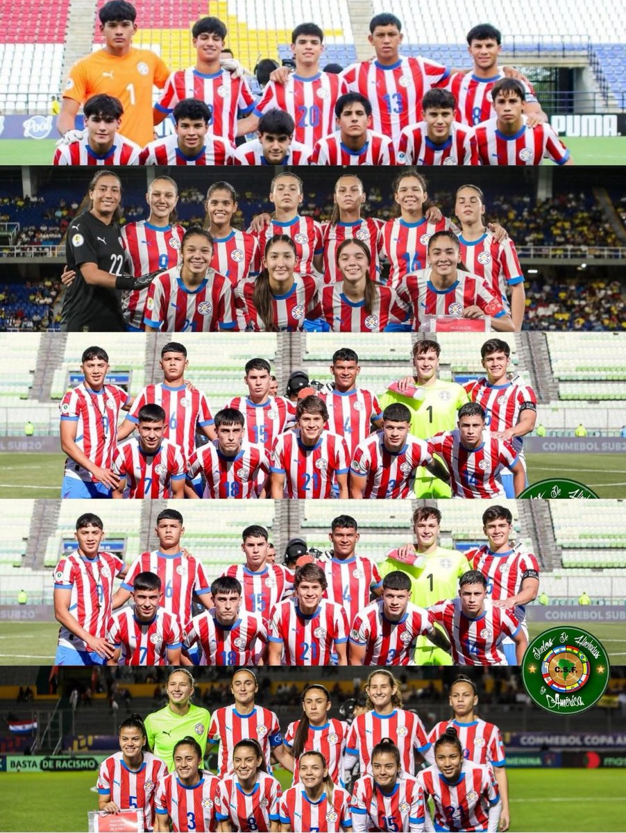 Florencia Caceres (@foy_c_3) on Twitter photo Paraguay has qualified to World Cups for U17 W and M, U20 M, and recently qualified to Panamerican Games 2027 W…our M team is close to secure the 2026 WC qualifier in September… “trust the process” <a href="/Albirroja/">Selección Paraguaya</a> <a href="/APFfutbolFEM/">Fútbol Femenino APF</a> <a href="/ECNLgirls/">ECNL Girls</a> <a href="/ECNLSoutheast/">ECNL Southeast Girls</a> Paraguay has qualified to World Cups for U17 W and M, U20 M, and recently qualified to Panamerican Games 2027 W…our M team is close to secure the 2026 WC qualifier in September… “trust the process” <a href="/Albirroja/">Selección Paraguaya</a> <a href="/APFfutbolFEM/">Fútbol Femenino APF</a> <a href="/ECNLgirls/">ECNL Girls</a> <a href="/ECNLSoutheast/">ECNL Southeast Girls</a>
