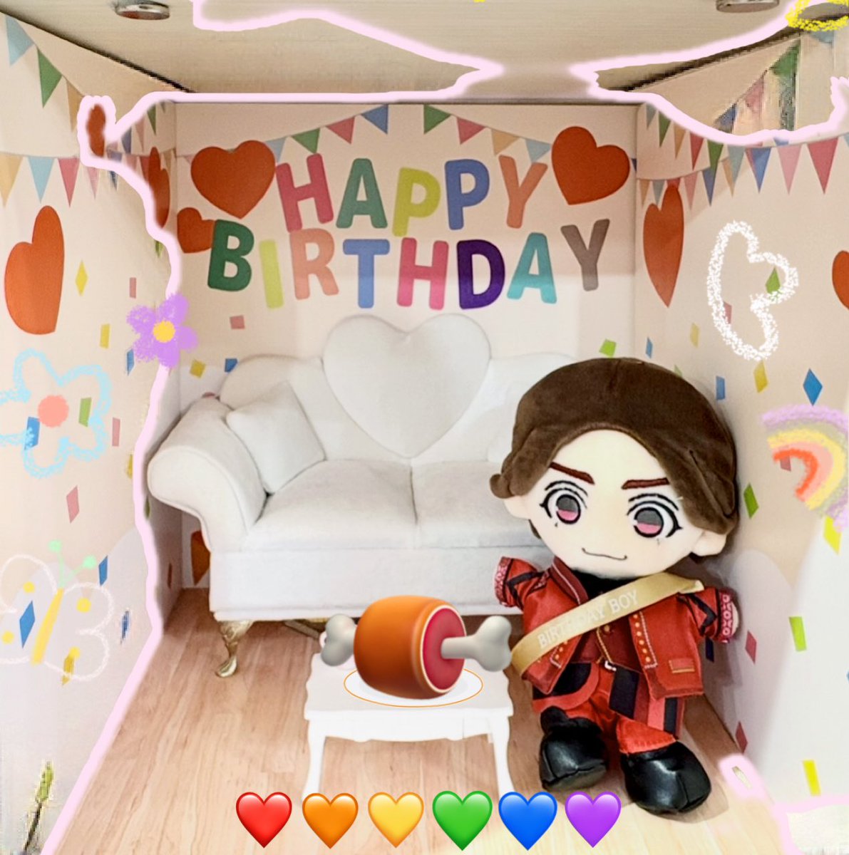 WEST.の末っ子のんちゃん！
お誕生日おめでとう！
唯一年下だけど、凄いなと思うところ、たくさんあります☺️
末っ子をだしまくってメンバーにたくさんこれからも甘えてね🫶

 #小瀧望誕生祭2025