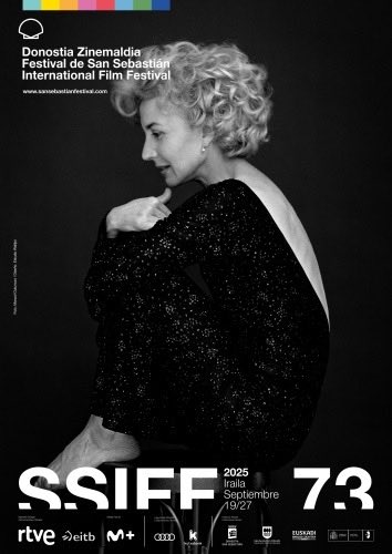 ⁦ Este año el ⁦<a href="/sansebastianfes/">Donostia Zinemaldia - Festival de San Sebastián</a>⁩ le brinda un maravilloso homenaje a mi madre con este ensueño de su gran amigo Outumuro. Ella amaba el festival, crecieron juntos, y nunca faltaba a esta cita. 
Es un regalo inmenso que este sea el cartel oficial de su 73 edición. 🙏❤️