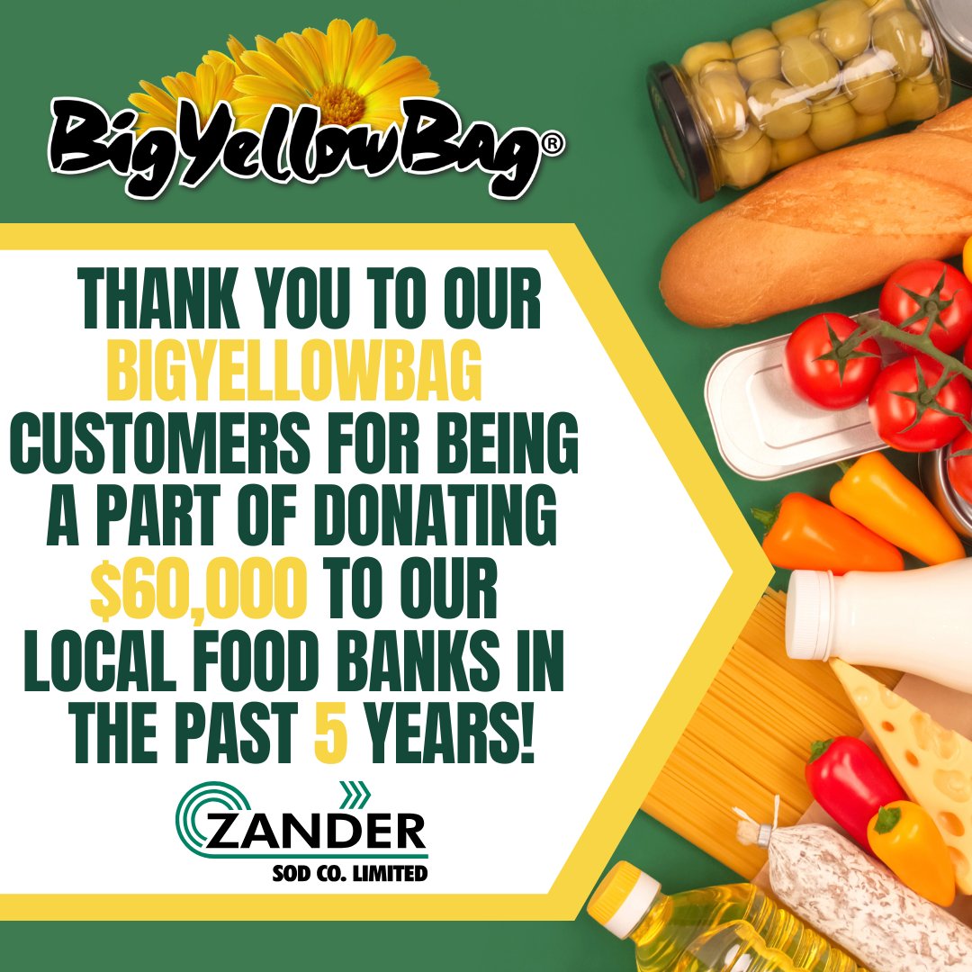 It is a pleasure to help others in our #community. We couldn't have done it without our #BigYellowBag customers. We run a few week long promotions resulting in $5 donated/bag sold and also donate $5 for each empty bag returned to our office.

Visit l8r.it/aikH today!