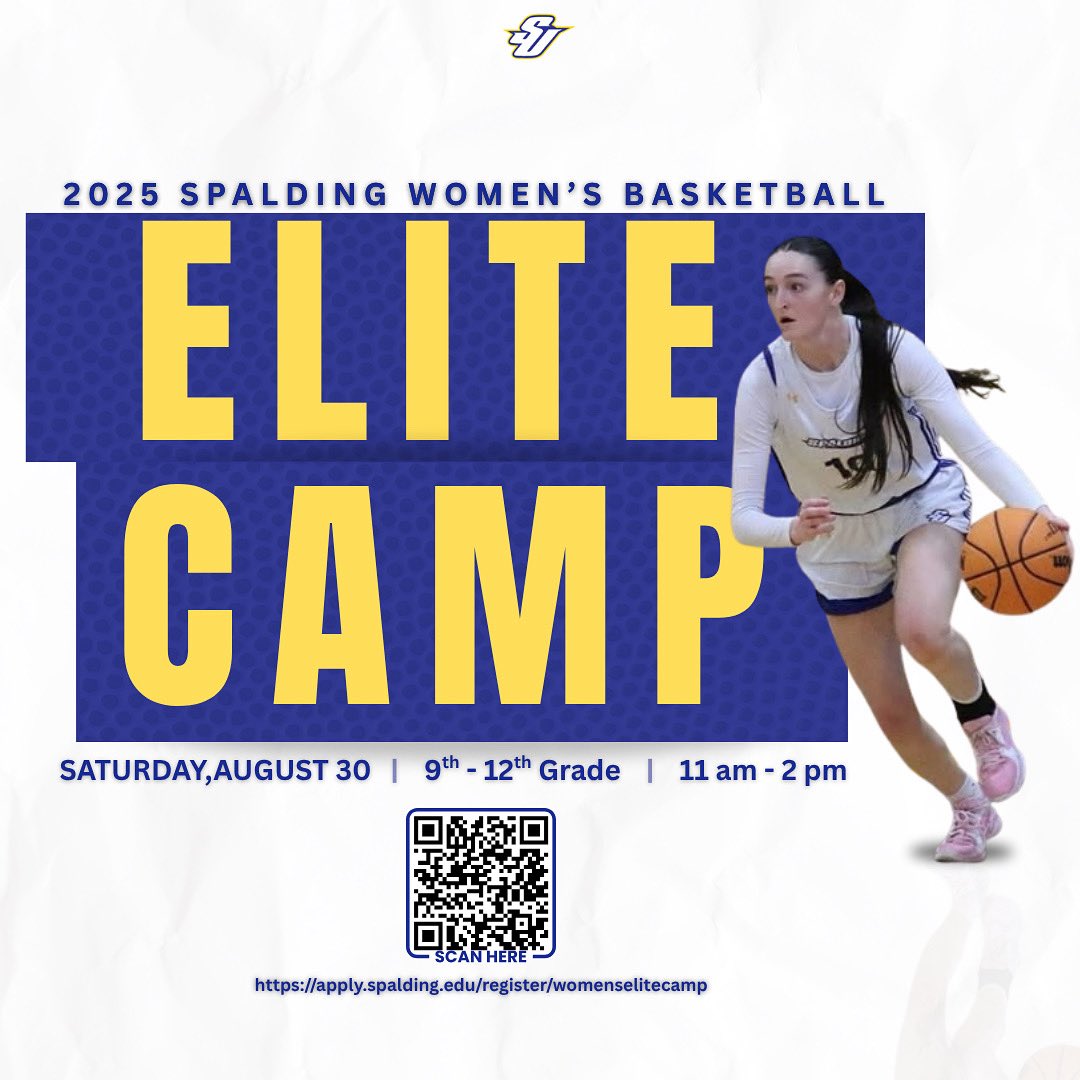 SU Women’s Basketball (@spaldingwbb) on Twitter photo 🚨HIGH SCHOOL HOOPERS🚨
Sign up today!! Contact Coach Merriweather for questions 🦅
Email: rmerriweather@spalding.edu 🚨HIGH SCHOOL HOOPERS🚨
Sign up today!! Contact Coach Merriweather for questions 🦅
Email: rmerriweather@spalding.edu