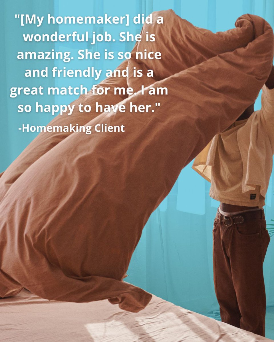 We’re proud to support clients like this through our Homemaking program.
Offering personalized, compassionate care that helps people live independently and comfortably at home. 

Learn more about our services: communitysupportconnections.org/help.../homema…

#Homemaking #HelpatHome #WaterlooRegion