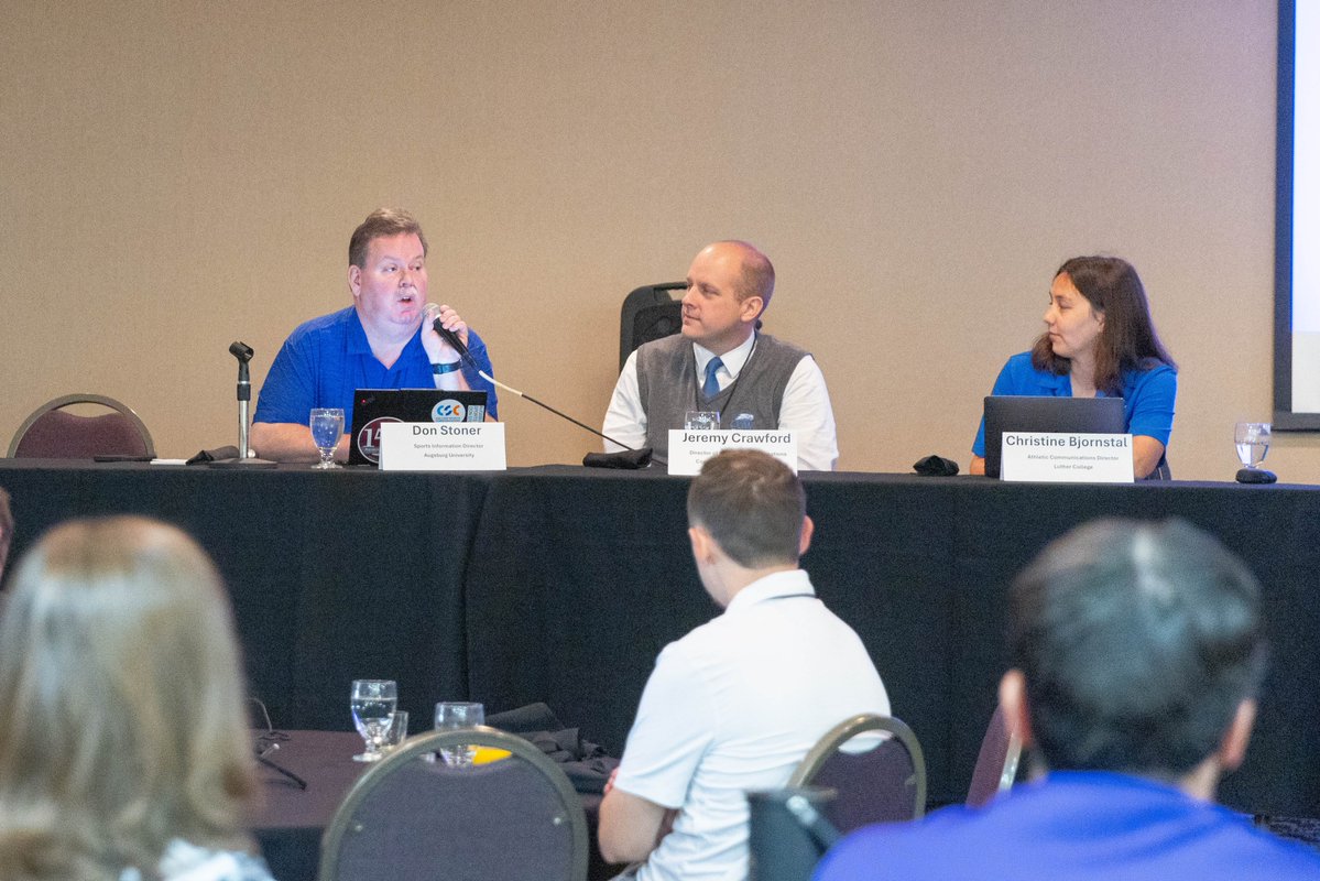 MIAC (@miacathletics) on Twitter photo The #MIAC was well-represented at the Midwest Division III Athletic Communicators Workshop in La Crosse this week! Many thanks to the panelists and presenters (including several of our own!), <a href="/UWLAthletics/">UWL Athletics</a> for hosting a great event, and Keara Chaperon for the photos! #MD3SID The #MIAC was well-represented at the Midwest Division III Athletic Communicators Workshop in La Crosse this week! Many thanks to the panelists and presenters (including several of our own!), <a href="/UWLAthletics/">UWL Athletics</a> for hosting a great event, and Keara Chaperon for the photos! #MD3SID