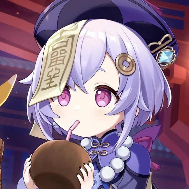 Asi es. Qiqi es mi personaje Cryo favorito. 🦆🩵