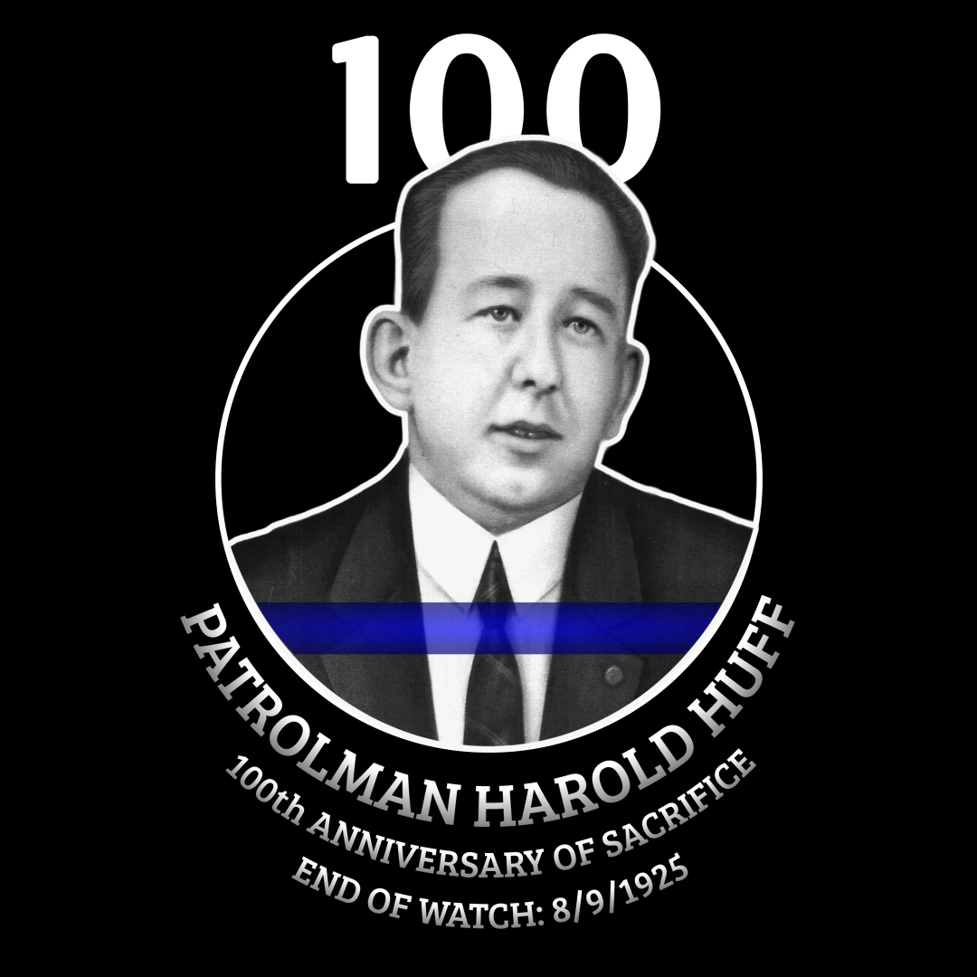 A century ago today, Patrolman Harold Huff gave his life in the line of duty. His patrol vehicle was struck by a train while responding to a call of a child in danger, killing him instantly.

𝟭𝟬𝟬 𝘆𝗲𝗮𝗿𝘀 𝗹𝗮𝘁𝗲𝗿, 𝘄𝗲 𝘀𝘁𝗶𝗹𝗹 𝗿𝗲𝗺𝗲𝗺𝗯𝗲𝗿
🔗jcnypd.org/fallen-officers