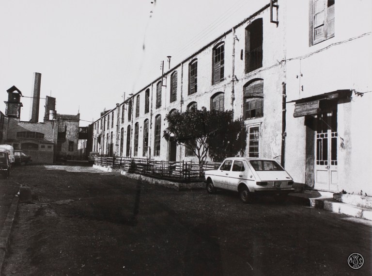 Interior del Vapor Badia, anys 80. Fainé (AHS)