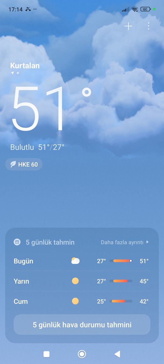 Siirt Kurtalanda hava rekoru kırıldı.