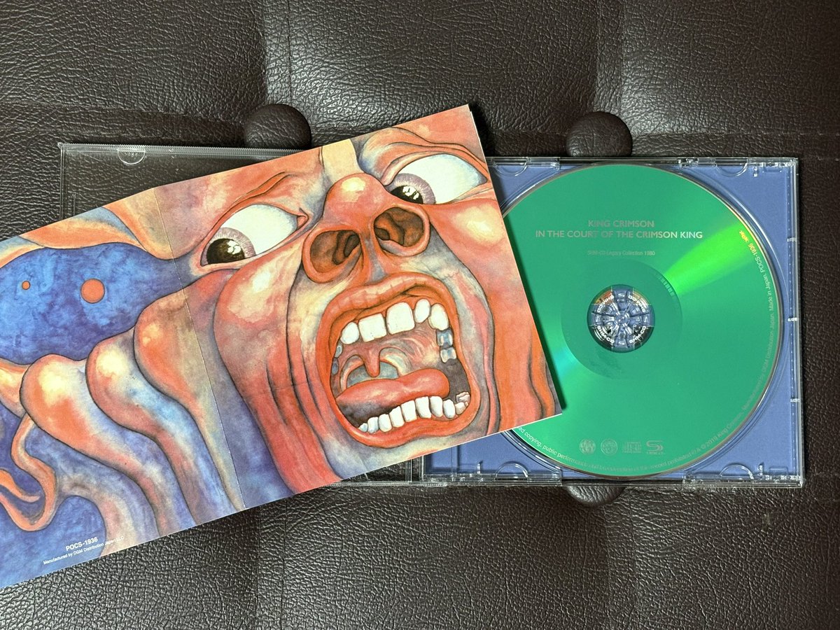 こんばんは今日もお疲れ様です

今日の占いはasami さんで吉でした🐺✨
Today’s Song がEpitaphだったので
この先品を聴いています🎶

KING CRIMSON 
In The Court Of The Crimson King 

暑い日が続きますが
皆様どうぞお健やかに🤘😊
#NowPlaying