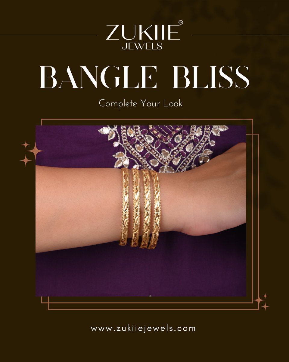 zukiiejewels's tweet image. ✨ Stack Your Shine with Zukiie Bangles!
Bold. Beautiful. Unmissable.
💥 Buy 1 Get 2 FREE on Stylish Bangles
🎁 ₹100 OFF on your First Order
🚚 Free Shipping | 💵 COD Available

🛍️ Shop Now from zukiiejewels.com

#zukiiejewels #BangleGoals #ZukiieBangles #JewelryLovers