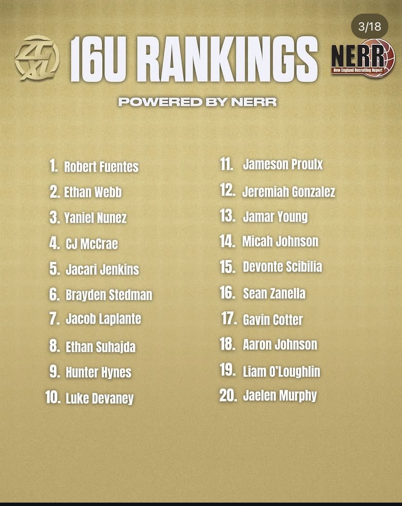 Number 5 on the rankings