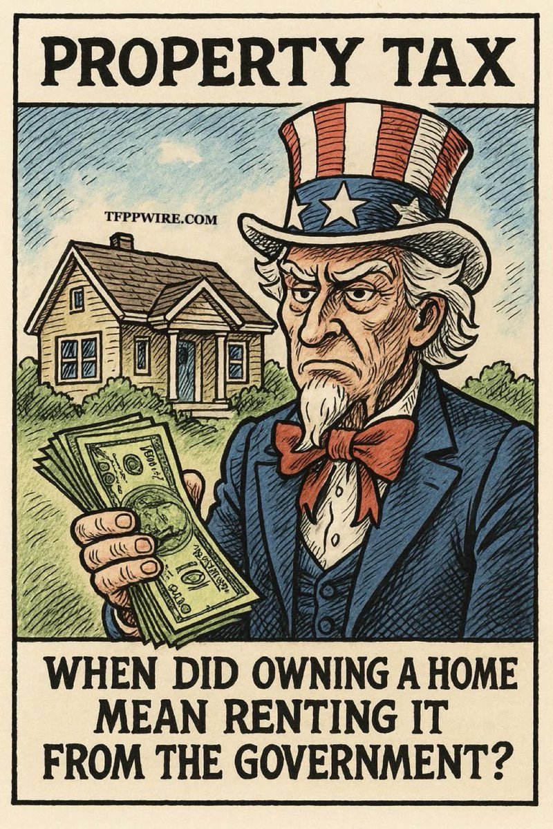 Property tax is a joke! 

Should be illegal!