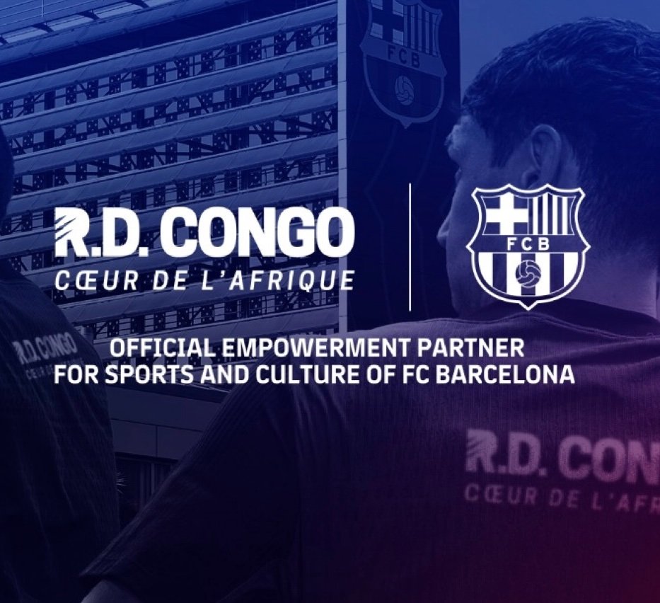 ✅RESMI: Tim Profesional Barça akan mengenakan slogan "R.D. Congo – Coeur d’Afrique" (Republik Demokratik Kongo – Jantung Afrika) di bagian belakang kaus latihan mereka selama 4 musim ke depan dan Spotify Camp Nou akan menjadi tuan rumah bagi House of the DRC di fasilitasnya.

FC