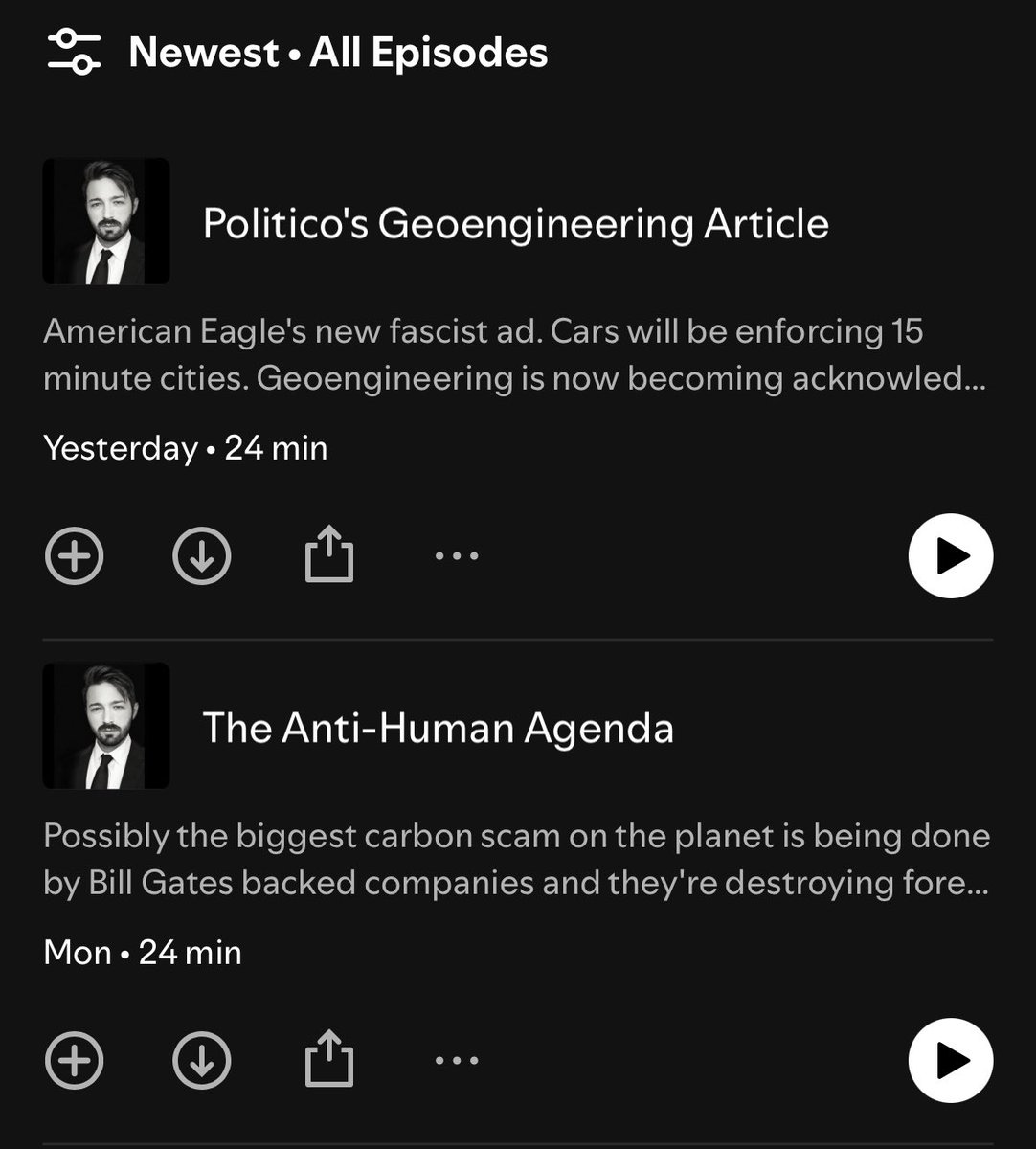 The Chris Michaels Show (@cmichaelsshow) on Twitter photo Busy week!
They’re admitting geoengineering
There is an anti-human agenda afoot 
open.spotify.com/episode/65FE7T… Busy week!
They’re admitting geoengineering
There is an anti-human agenda afoot 
open.spotify.com/episode/65FE7T…