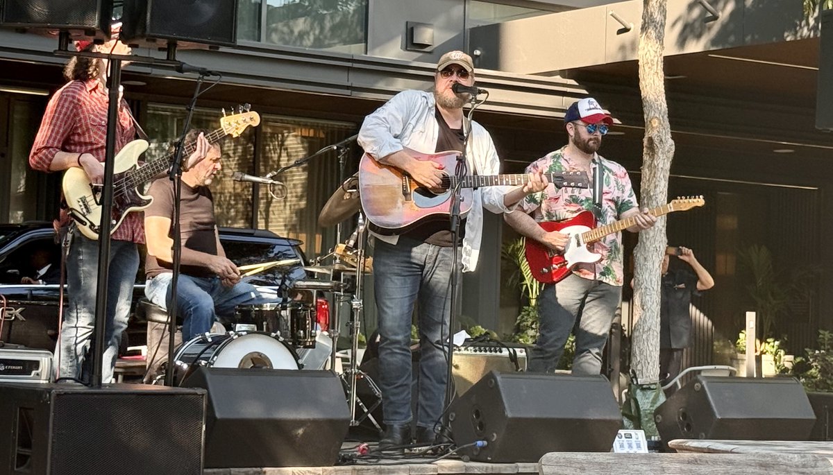 Jack and the guys have big stretch of great music  coming up! Tonight it's their usual Wednesday gig at Madam's Organ. Friday they'll be at the Crystal City Water Park at 5:30, and Saturday it's 8 p.m. at Penn Social. Hell yeah!