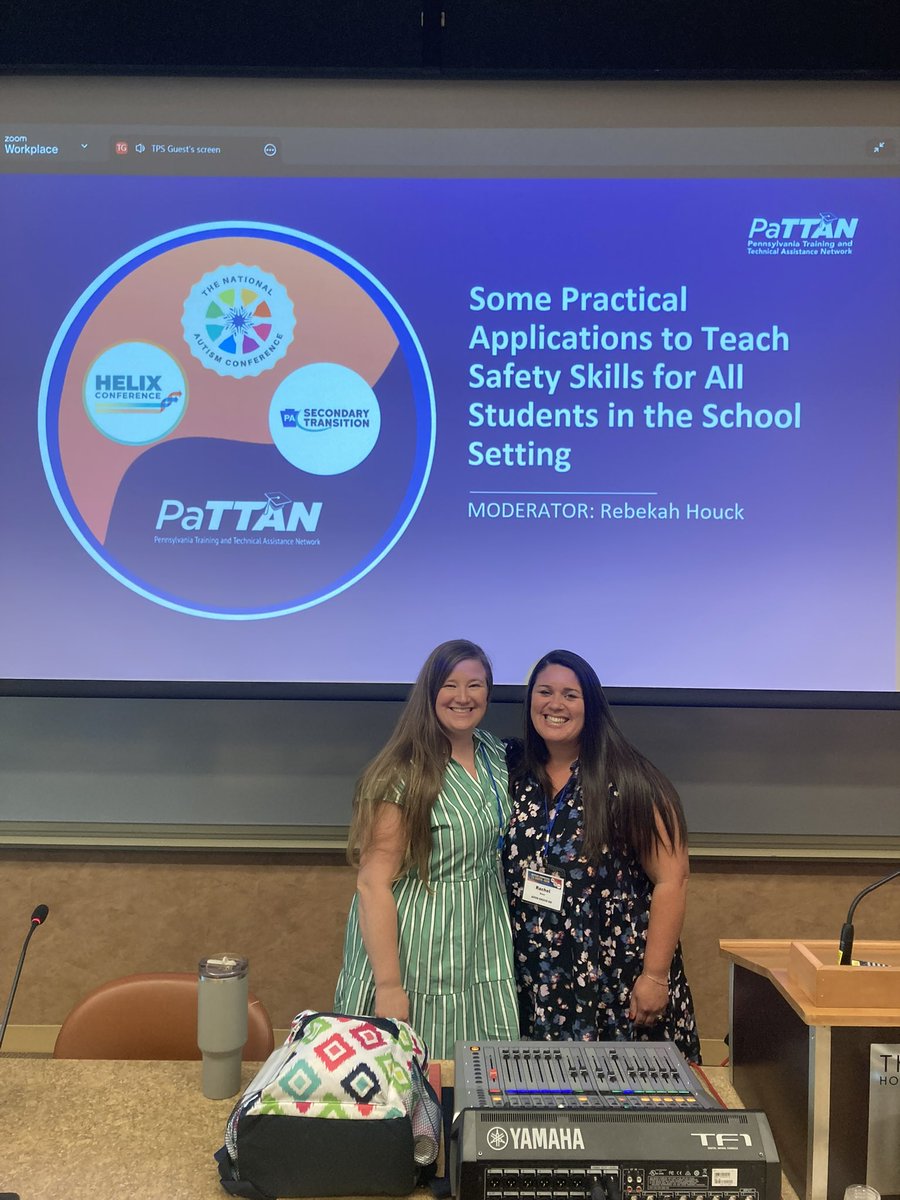 MikeUbbens's tweet photo. So proud to be part of an organization at the front of best practices for students! Our amazing teachers presented on Safety practices for students in low incident classrooms. Way to go! #autism #BKTKH2025 https://t.co/BHZRIDqWKW