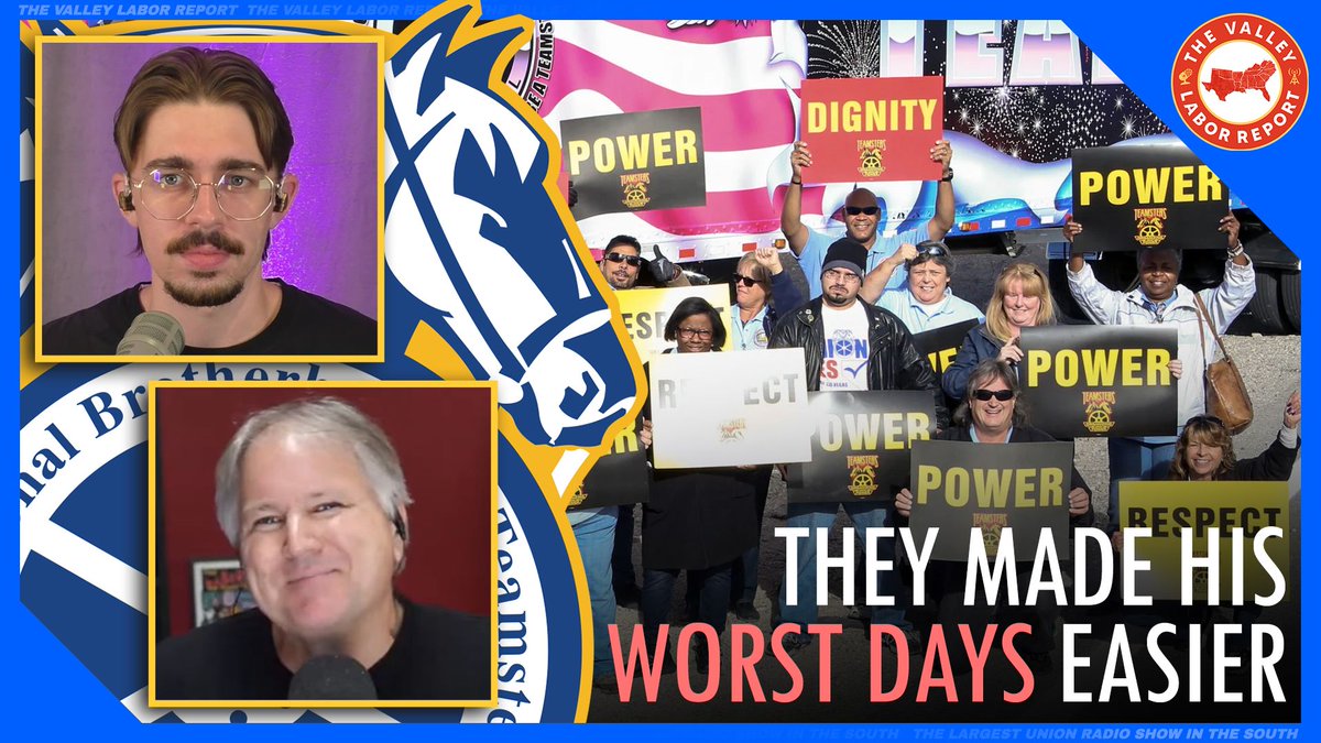 How the Teamsters Union Made the Worst Days of His Life a Little Easier

Rick Smith, Teamster and Host of the <a href="/RickSmithShow/">Rick Smith</a>, joins us to talk about how his membership with the <a href="/Teamsters/">Teamsters</a> ended up playing a major part in getting him and his wife through some dark times. 

🧵