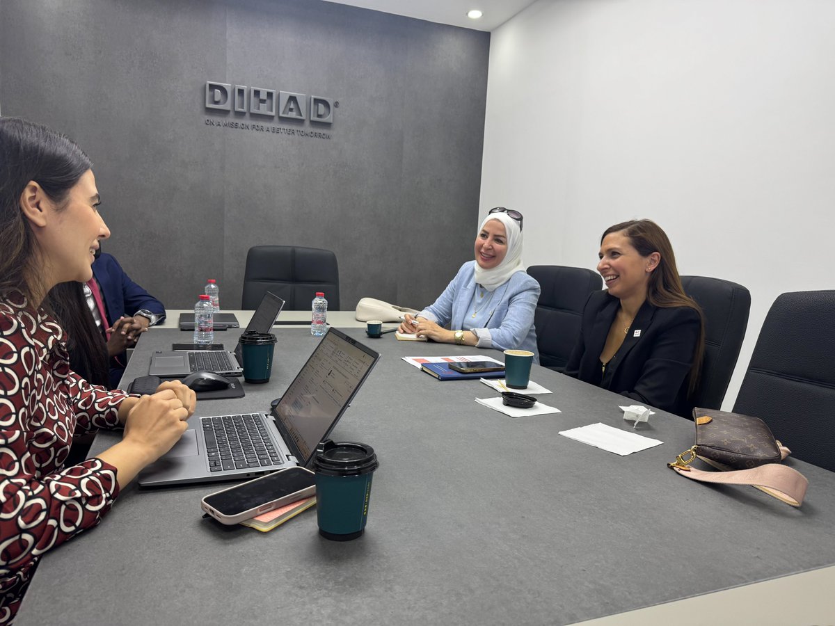 <a href="/ifrc/">IFRC</a> and <a href="/dihad/">DIHAD</a> teams convened for a strategic meeting to deepen collaboration and pioneer innovative pathways for #DIHAD2026. This strengthened partnership will amplify the event’s impact and foster enhanced cooperation between DIHAD and the wider #Red_Cross #Red_Crescent