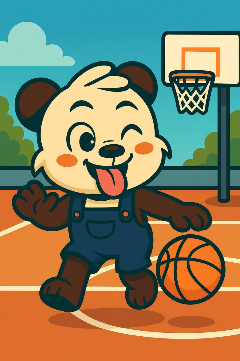 Panda Beibei just hit the court like a pro 🏀🐼
Middle part, denim overalls, tongue out—pure chaos and charm.
Not sure if it’s basketball or a dance battle, but we’re here for it 😂
#PandaBeibei #Web3Mascot #TooCuteToDefend
