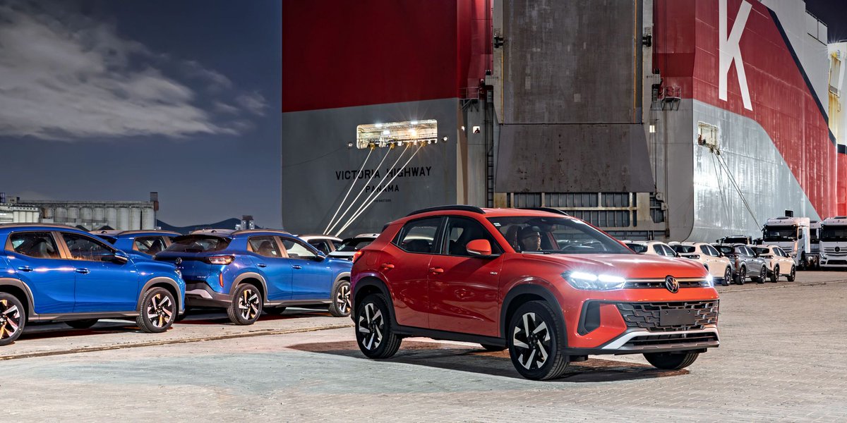 Volkswagen Tera comienza su exportación desde Brasil para diferentes mercados de Latinoamérica, incluido Uruguay.
autoanuario.uy/post/volkswage…
<a href="/vwbrasil/">Volkswagen do Brasil</a> <a href="/VW/">Volkswagen</a> #Tera