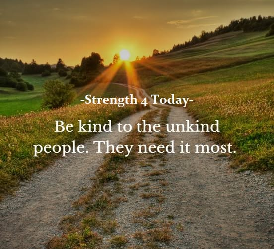 Strengthfor2day's tweet image. Be Kind To The Unkind People.
They Need It Most.

#Kind #Unkind #NeedMost #Love #Care #Mean #Nice #RecoveryPosse #Strengthfor2day