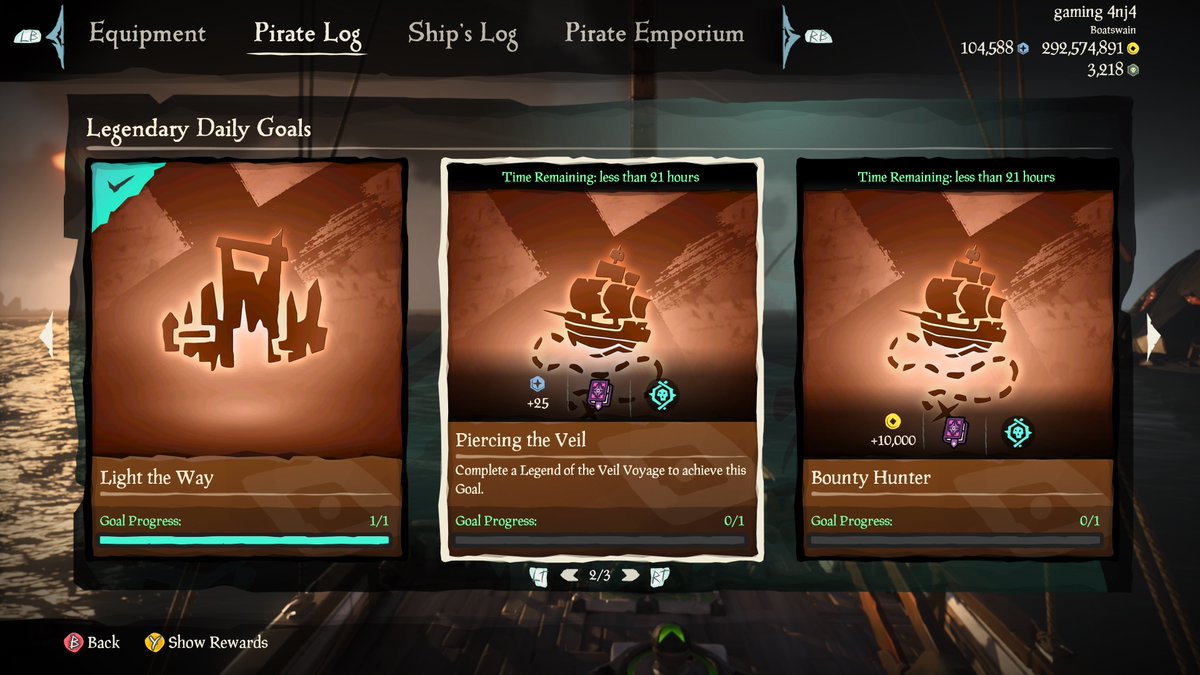 Hey <a href="/SeaOfThieves/">Sea of Thieves</a> and SoT community what is the meaning of the pink “book-symbol”? Is it just renown and milestones or is there an extra titel hidden?