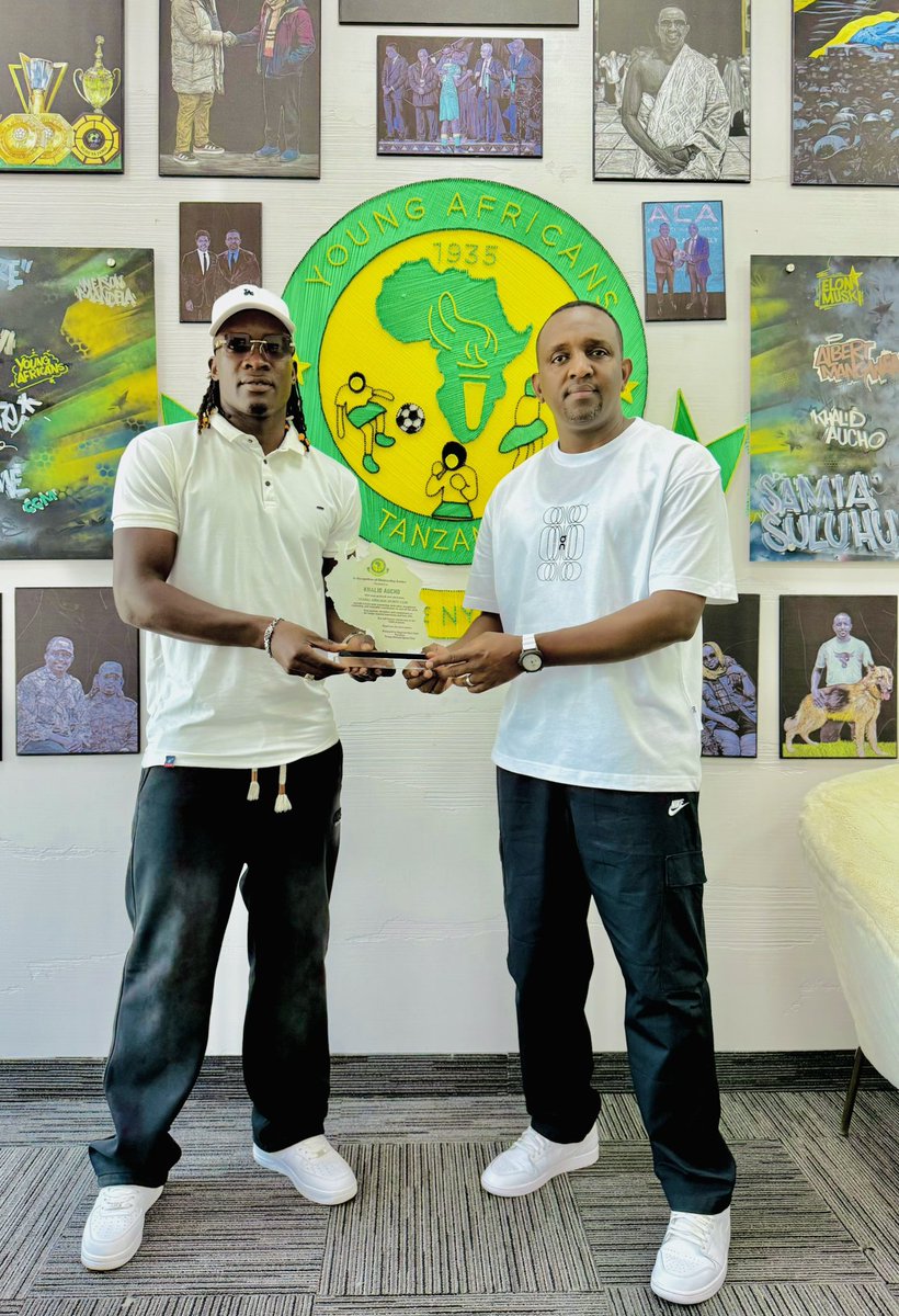 Asante sana <a href="/aucho_khalid08/">Aucho Khalid🇺🇬</a> na tunakutakia kila la kheri. Young Africans SC kutabaki kuwa nyumbani wakati wote💚💛

#TimuYaWananchi 
#DaimaMbeleNyumaMwiko