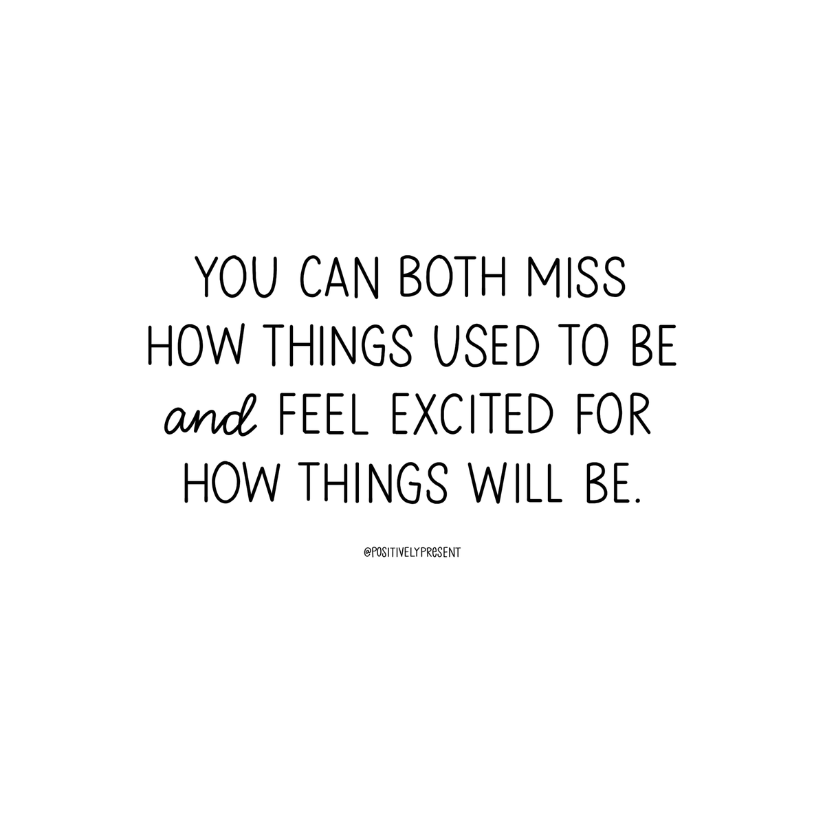 “And” is always an option when it comes to feelings!