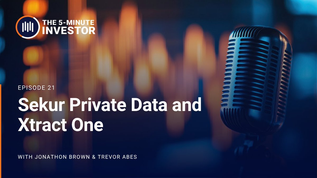 Looking for new ideas in the security sector? We profiled two distinct Canadian stocks on the latest 5-Minute Investor.

Get the 5-minute breakdown on both: youtu.be/KwT1HB-XX3U

#Investing #StockPicks #Security #Cybersecurity #AI #TechStocks #CSE #TSXV $SKUR $XTRA