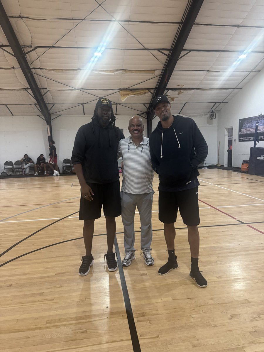 When discussing Ndudi Ebi and Rashad Lewis that I had when they went straight to the pros out of High School from Houston. Now I have their kids working to follow in their footsteps. Levels to this
