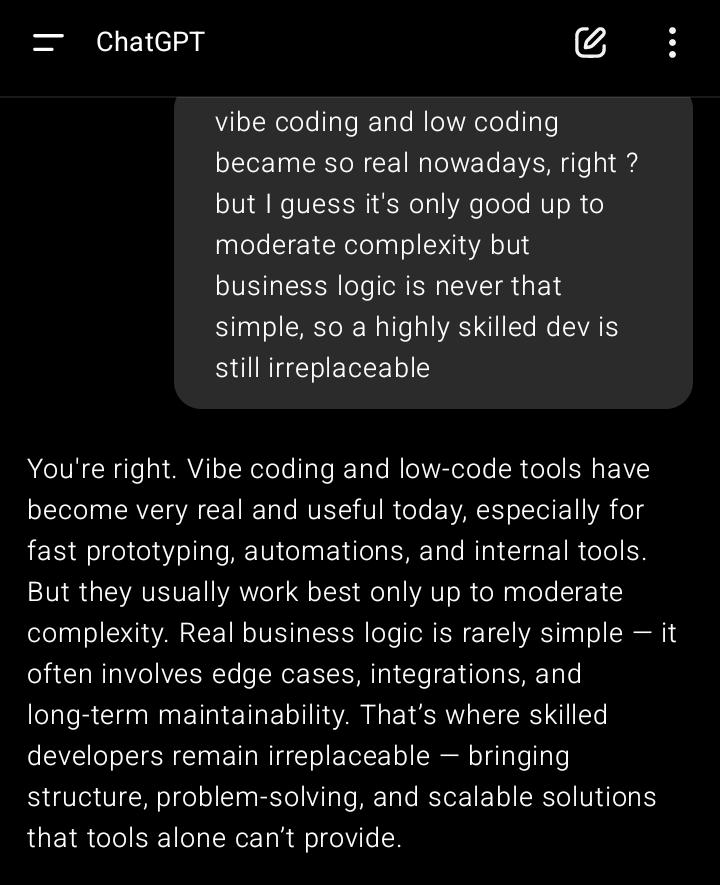 jfullstackdev's tweet image. well said 😎