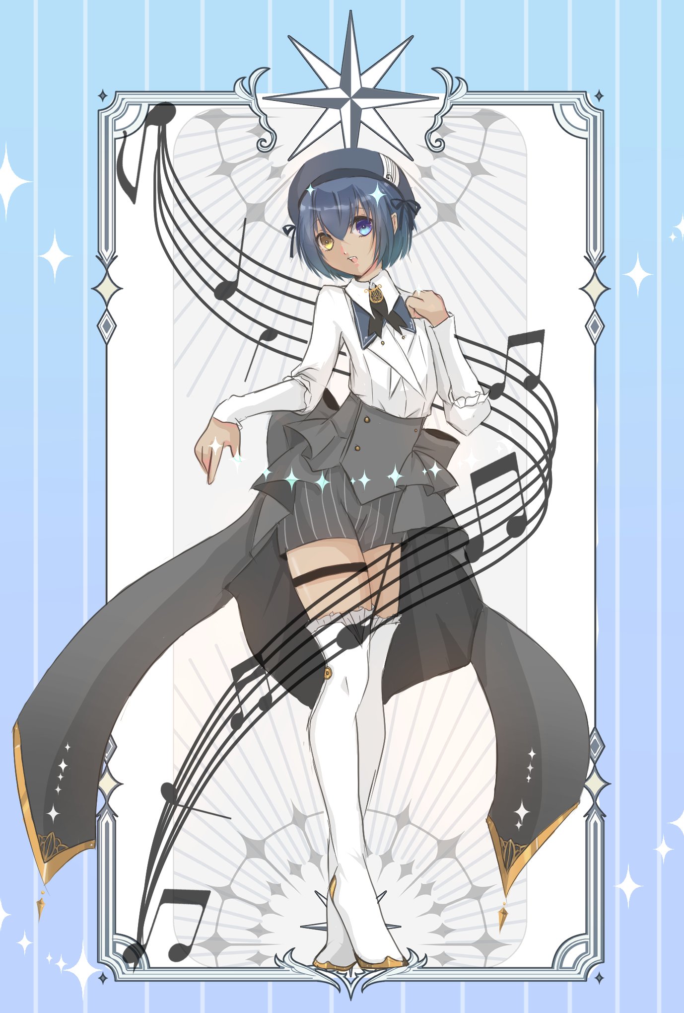 【ラスト出品】女子中学生 黒歴史妄想ノート イラスト 手描き⑦ ラスト出品】女子中学生 黒歴史妄想ノート イラスト 手描き⑦