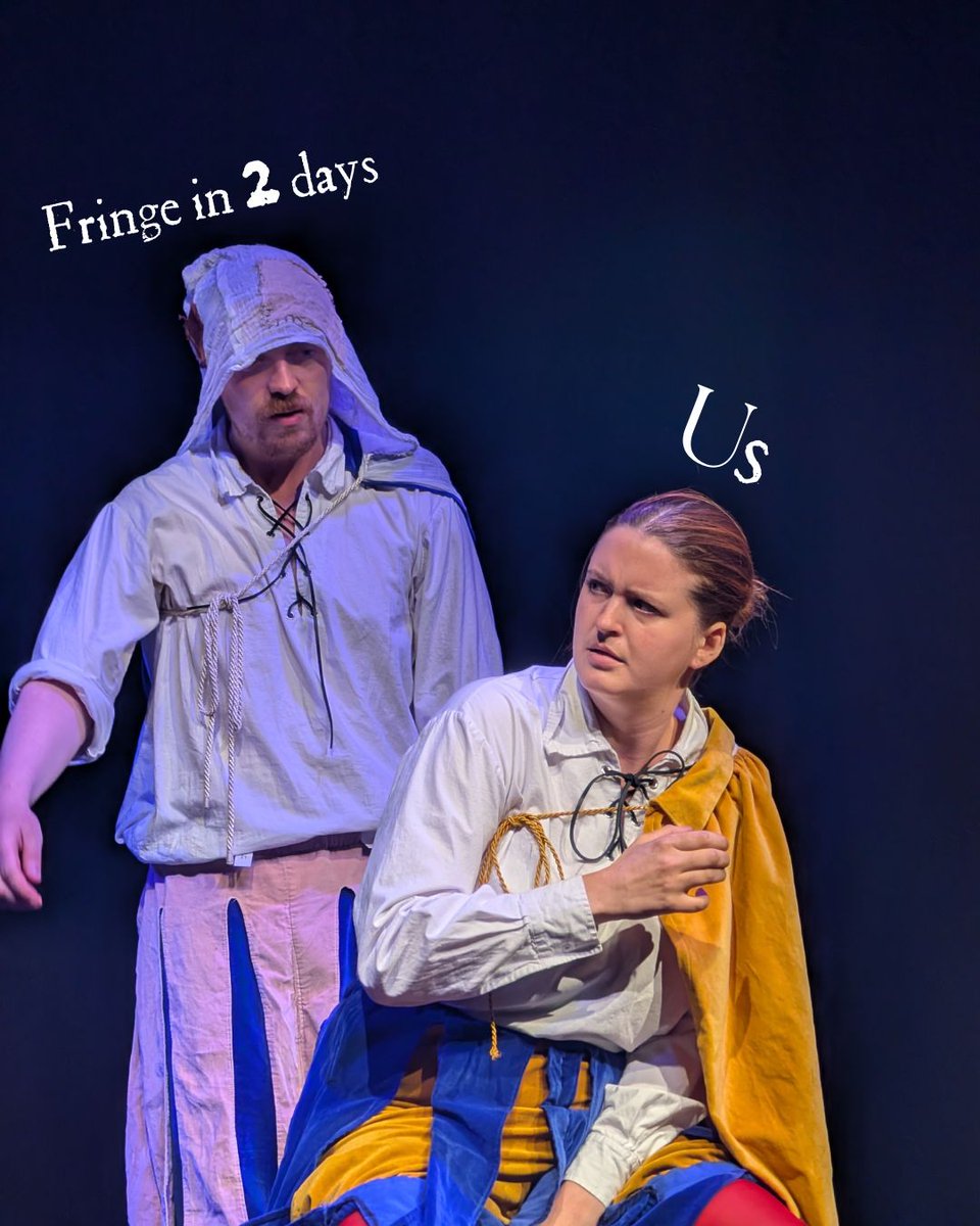 ShakeItUp (@shakeitupimprov) on Twitter photo "By the pricking in my thumbs, something Fringey this way comes..."
We cannot wait to open at <a href="/Gildedballoon/">Gilded Balloon</a> on Friday for <a href="/edfringe/">Edinburgh Festival Fringe</a> 2025! Watch a completely new and bonkers Shakespeare play, live on stage, every day of the Festival!
Tickets: tinyurl.com/mtdsham4 "By the pricking in my thumbs, something Fringey this way comes..."
We cannot wait to open at <a href="/Gildedballoon/">Gilded Balloon</a> on Friday for <a href="/edfringe/">Edinburgh Festival Fringe</a> 2025! Watch a completely new and bonkers Shakespeare play, live on stage, every day of the Festival!
Tickets: tinyurl.com/mtdsham4