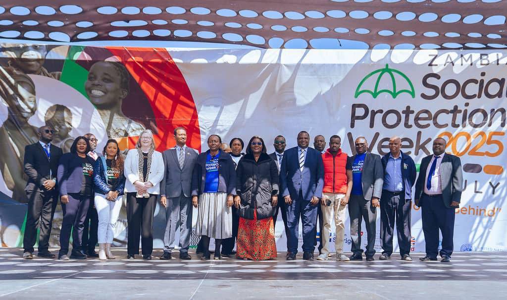 Ireland 🇮🇪 is committed to supporting Zambia🇿🇲 in enhancing and strengthening social protection🤝

Last week Ireland joined the government and stakeholders to create awareness about Social Protection Week 2025, with the theme "The Life Cycle Approach: Leaving No One Behind."