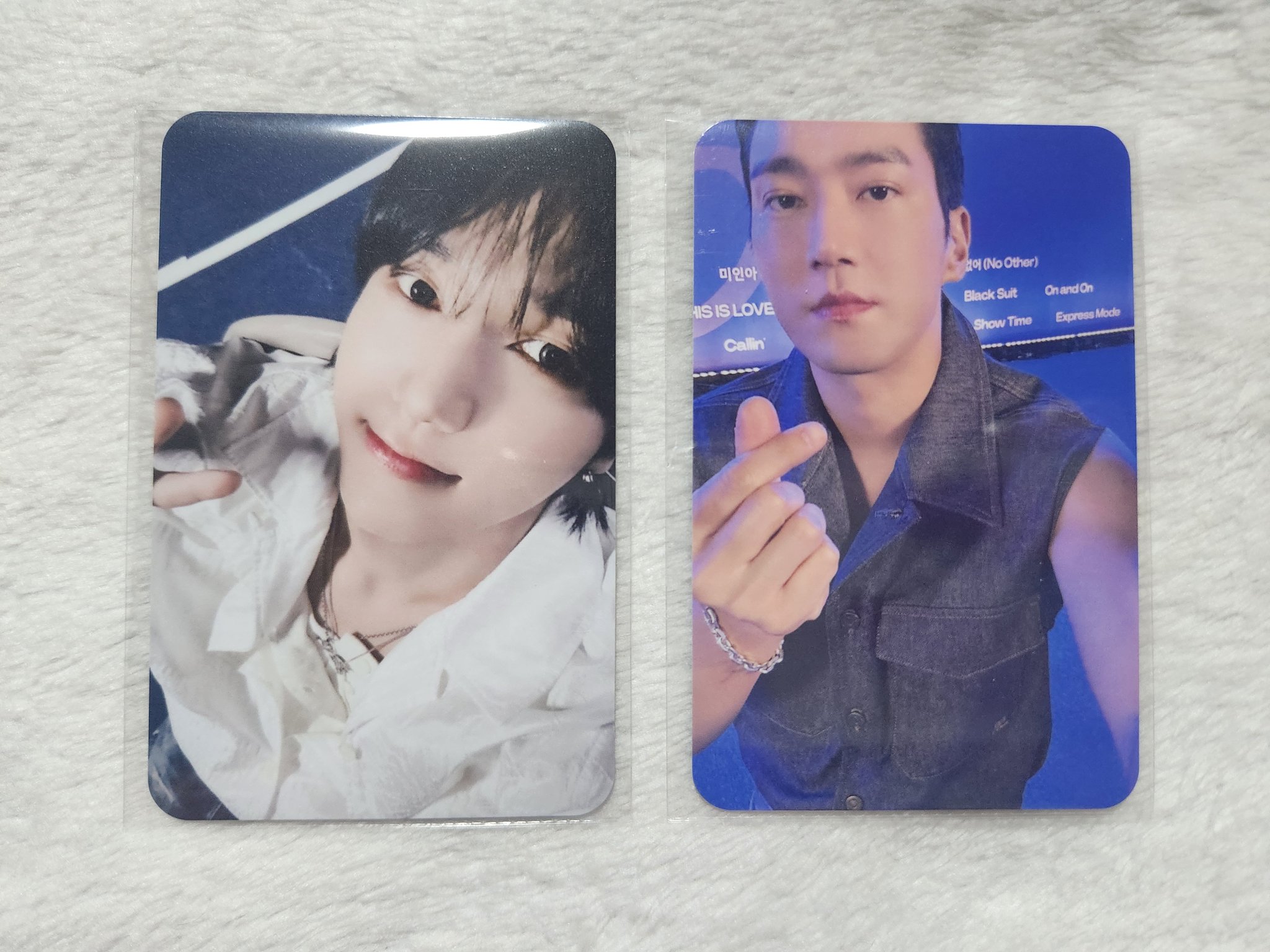 super junior イェソン ショーケース サノク 事前収録 トレカ