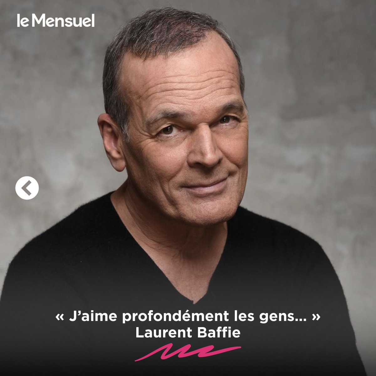L'interview du Mensuel ! 🤩
🎤 Laurent Baffie en interview pour « Laurent Baffie se pose des questions » !

Pour lire l'interview en intégralité, rendez-vous sur notre site internet 👉 le-mensuel.com/laurent-baffie…

#mensuel #mensueladdict #actu #local #presse #interview #laurentbaffie