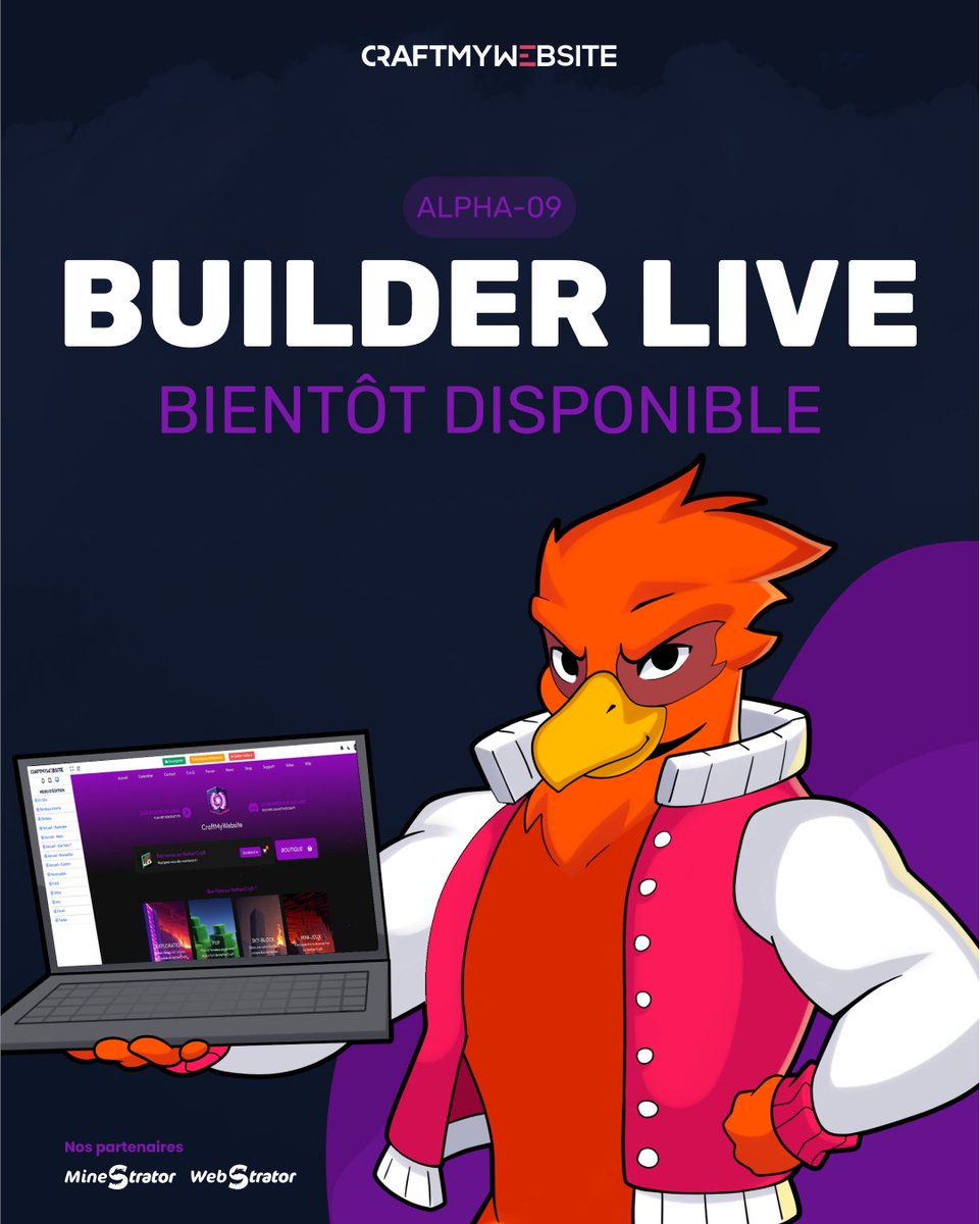 📢 Le Builder live arrive très bientôt ! 🛠️

Avec la version alpha-09, on passe à la vitesse supérieure : le Builder Live débarque pour te permettre d’éditer ton site en direct, visuellement, sans recharger la page.

👉 Le déploiement arrive très prochainement !