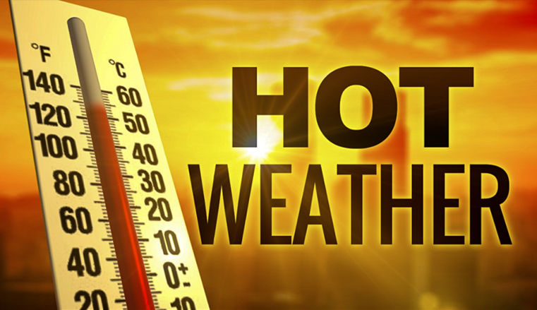 We're in for another hot week! Stay hydrated, take breaks in the shade, and check in on others.
~~~
¡Nos espera otra semana calurosa! Manténganse hidratados, tomen descansos a la sombra y estén pendientes de los demás.