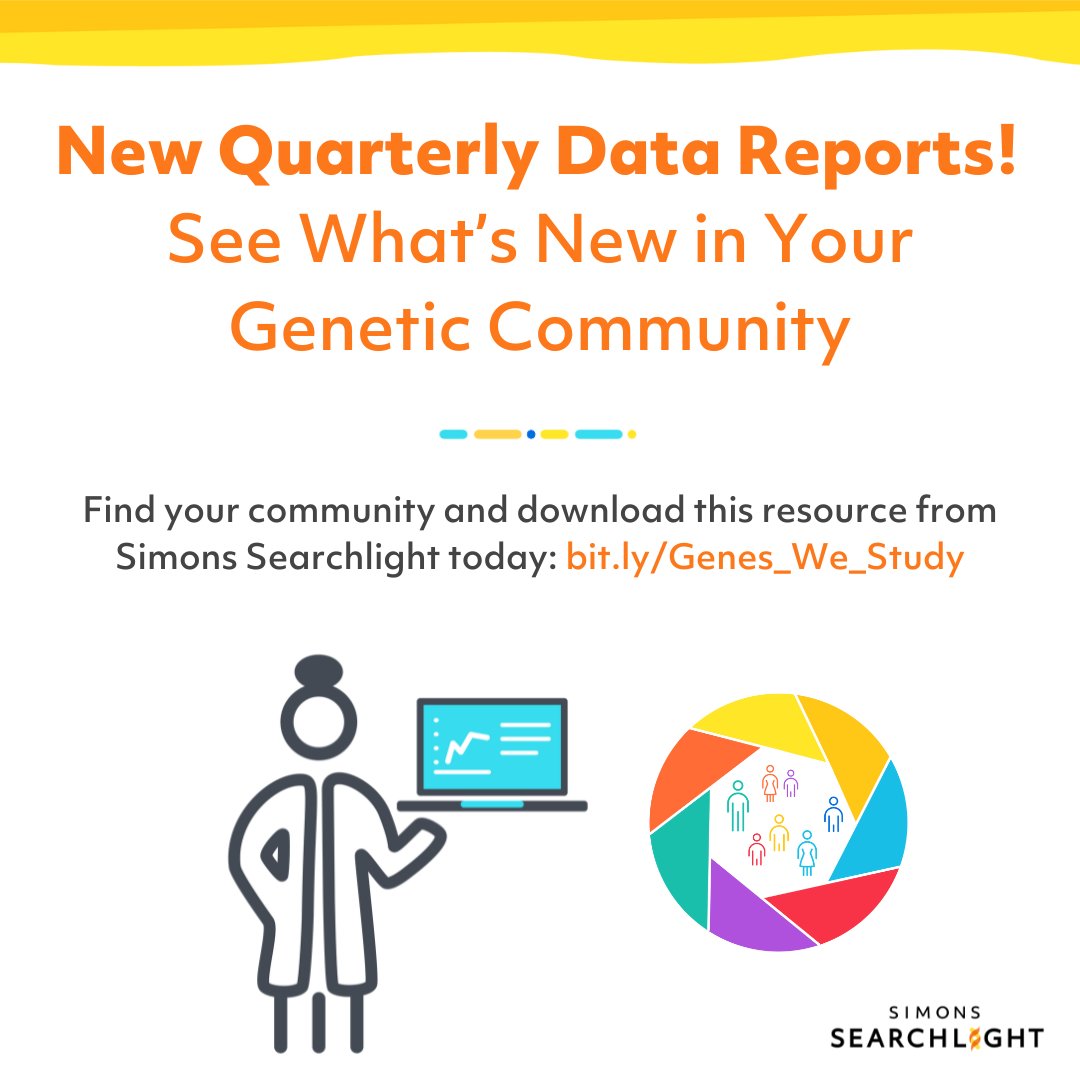 s_searchlight's tweet image. 📊🧬 New #SimonsSearchlight quarterly reports are here! Fresh data from 73 genetic communities—incl. one group getting their first report! 

These insights are powered by families like YOU - thank you! 💙

Reports: bit.ly/Quarterly_Repo…
More info: bit.ly/Why_Join_Simon…