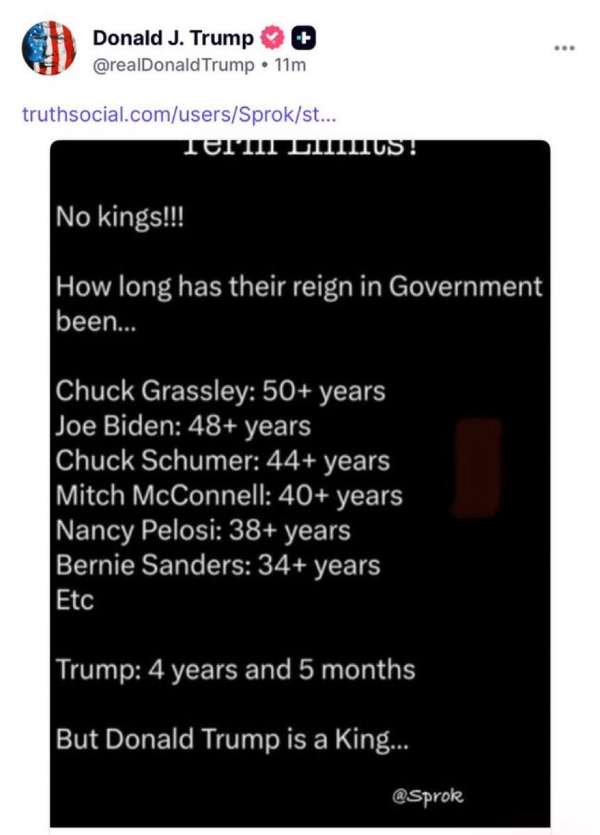 President Trump is right.

Term Limits now! 

They just forgot to Anti-Trump New Jersey Congressman Chris Smith to this list…

He’s been in the house for 46 YEARS now.

UNACCEPTABLE!